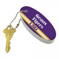 Graphics More Geaux Tigers Lsu Floating Keychain Oval Foam Fishing Boat Buoy Key Float