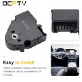 Ocpty Hvac Air Door Actuator Blend Control Fits 2003-2012 For Chevrolet 2003-2010 Pontiac 2003-2009 Saturn 52494371 15842338