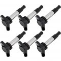 Set Of 6 Ignition Coil Pack Compatible For Suzuki Verona 2 5l 2006