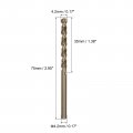 Uxcell 30pcs 4 2mm Drilling Dia Straight Shank High-speed Steel Cobalt Metric Twist Drill Bit Rotary Tool