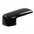 Top Half Mirror Cover Trim Left Right Outer Rearview Wing For Silverado 1500 2019a 2022 Glossy Black
