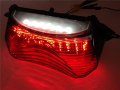 Smoke Led Tail Light Turn Signal For 1998 2005 Super Hawk Vtr1000 Vtr1000f Integrated Brake And Running Lights Abs Plastic