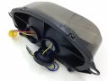 Smoke Led Tail Light Turn Signal For 1998 2005 Super Hawk Vtr1000 Vtr1000f Integrated Brake And Running Lights Abs Plastic 