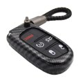 Key Fob Cover Case For Dodge Challenger Charger Dart Durango Rt Srt Hellcat Journey Hornet Viper And Jeep Cherokee Compass