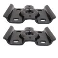 Secos 2pcs Rear Axle Spring U-bolt Plate Bracket Left Right For Ford F-250 F-350 Super Duty 1999-2010 Replace 3c3z-5798-aa 