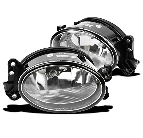 Bumper Driving Fog Lights Chrome For 2007-2009 E320