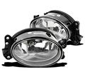 Bumper Driving Fog Lights Chrome For 2007-2009 E320