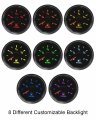 52mm 240-33ohm Boat Fuel Level Gauge Ip67 Waterproof Universal 9-32v Replace 0-190ohm 0-180ohm 10-180ohm Fit For 12v 24v Car