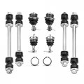 A-premium Set Of 8 Front Rear Sway Bar Link Upper Lower Ball Joint Compatible With Ford Explorer 2006-2010 Sport Trac 2007-2010 