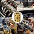 Uxcell 5 Pcs 8mm To Aluminum Alloy Shaft Coupling L25xd20 Flexible Coupler For Encoders And Motors Golden