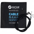 Niche Push Pull Throttle Cable For Yamaha Yz400f Ttr125 Ttr230 Wr450f Yz450f 1b2-26302-00-00 1c6-26302-00-00