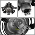 Pair Of Bumper Driving Projector Fog Lights Smoked Lens Compatible With Cadillac Cts Buick Envision Chevy Malibu 08-17