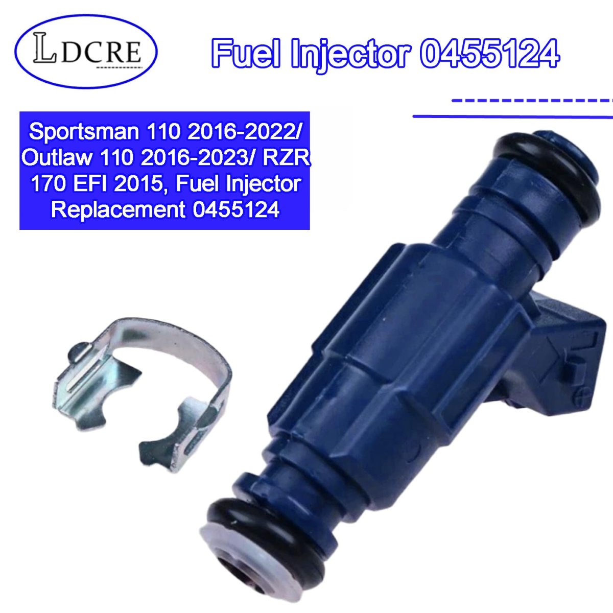 Fuel Injector For Sportsman 110 2016-2022 Outlaw 2016-2023 Rzr 170 Efi 2015 Replacemenjector For Sportsman 110 2016-2022 Outlaw