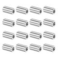 16pcs Aluminum Spacer 1 8 Id X 7 32 Od Length 3 1x5 5x10mm Screw Standoff Bushing Plain Finish Unthreaded Round Metal For M3 
