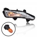 G-plus Front Bumper Fog Lamp Turn Signal Light Compatible With 2019-2022 Chevy Malibu 84575553 84575552 Left Right Driving