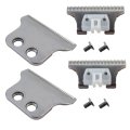 2-pack Replacement Trimmer Blades For 5 Star Series Detailer 8081 Cordless Li 8171 T Blade Men S Shaver Silver