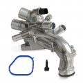 Upgrade Aluminum Thermostat Housing For 2007-2013 Mini Cooper S Countryman1 6l Replace 11537534521 