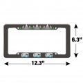 Camper In The Mountains License Plate Tag Frame