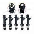 5pcs Fuel Injector 25364984 Fits 04-07 For Gmc Canyon Isuzu I-370 Hummer H3