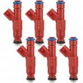 Aintier 12 Holes 6 Pcs Fuel Injectors Set 0280156161 Fit For 00-03 Dodge Dakota 02-03 Ram 1500 Van 01 2500