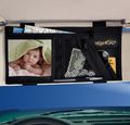 Car Visor Organizer With Zippered Pockets And Sunglasses Sleeve Heavy Duty Registration Insurance Holder For Cars Suvs Trucks 
