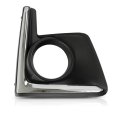 Subaru Crosstrek Fog Light Cover 2016 2017 Passenger Side Textured Black With Chrome Trim Dot Sae Compliance Su1039112 