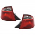 2005-2007 Ford Focus Pair Rear Tail Lights Driver And Passenger Side Assembly Unit Sedan Or Socket Fo2800188 Fo2801188-replaces 
