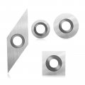 Inserts Cutters Indexable Replacement Strength Cutter Suitable For Experienced Carpenter Sharper Lathe Turning Tools 