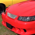 Ford Mustang Pony Car Abs Plastic Vertical Style Front Upper Grille Chrome 4th Gen New Edge