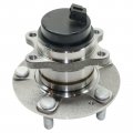 Rear Wheel Bearing And Hub Assembly With 5 Lugs For Kia Soul 2010 2013 Low Runout Replacement Abs Part Number 512434 