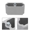 3 Inch Drop Lowering Blocks U Bolts Complete Kit Replacement For 1955-1957 Belair 150 210 Nova 
