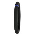 Gg Grand General 54049 18 Inches Steering Wheel Cover Black Suede W Blue Stripe Stitching