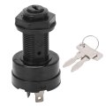 Starter Ignition Key Switch With 2 Keys Durable Abs Metal Easy Install Replacement For Precedent Electric 2004 Up