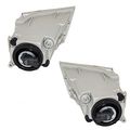 Fog Light Assemblies For 2003 2004 2005 4runner Driver And Passenger Bumper Mounted Lamps Clear Halogen Lens Aa-6225-0021lr 