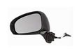 Passenger Side Door Mirror Set 312-5432r3ebh Black Polished Convex Glass Waterproof Rear Mount For Car 