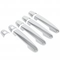 4pcs Door Handle Covers For 2003-2012 Toyota Matrix 2001-2011 Rav4 2005-2008 Solara 2007-2011 Yaris Exterior Driver Side 