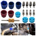 Xspeedonline 17pcs Air Conditioning Valve Core Set And Remover Tool Universal Fit For Most Of Vehicles With R134a Ac System 