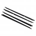 Autokay Door Belt Weather Strip Molding Seal Set Fits For Toyota Corolla Altis 4 2003-2008