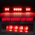 Auto Dynasty Full Led 3rd Third Brake Light High Mount Rear Stop Parking Lamp Compatible With Ford F150 F250 F350 Bronco 92-97