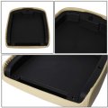 Auto Dynasty Tan Leather Center Console Lid Armrest Cover Compatible With 2007-2014 Chevy Avalanche Silverado Tahoe Yukon Xl