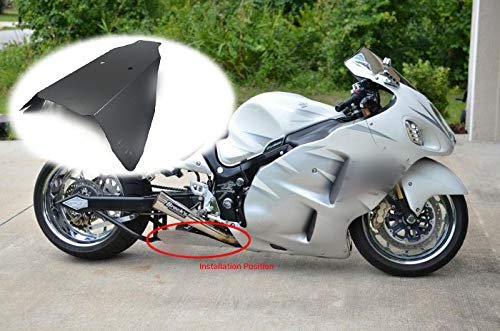 Gsx1300r Gsxr Hayabusa Busa 1300 99-07 Black Lower Belly Pan Under Wing Kanji B01mt39prs