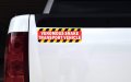 Stickertalk Venomous Snake Transport Vehicle Vinyl Sticker 10 Inches By 3 