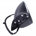 Applianpar Left Driver Side Power Adjust Door Mirror Assembly 3 Pins For Honda Civic 2022 2023 Black