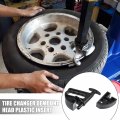 Uxcell 1 Set Tire Changer Tool Plastic Insert Demount Head Machine Guard Wheel Side For Mount Tyre Repair Black