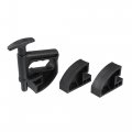 Uxcell 1 Set Tire Changer Tool Plastic Insert Demount Head Machine Guard Wheel Side For Mount Tyre Repair Black