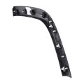 Wheel Opening Molding Rear Passenger Side For Jeep Grand Cherokee L 2021 2022 2023 2024 2025 Capa Certified Pp Plastic Textured