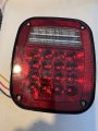 Gcd Fits Jeep Tj 1997 Led Tail Lights Low Depth Stt And Reverse 2 Included