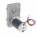 Uxcell 24v Dc 70 Rpm Gear Motor High Torque Electric Reduction Gearbox Eccentric Output Shaft