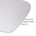 Car Rearview Left Driver Side Mirror Glass Replacement W Backing Plate Convex Non-heated White For Seat Alhambra 2010-2020