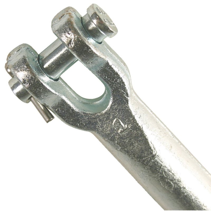 Vulcan Grade 43 Clevis Tow Hook 8 Inch 2 Pack 3 000 Pound Safe Working Load